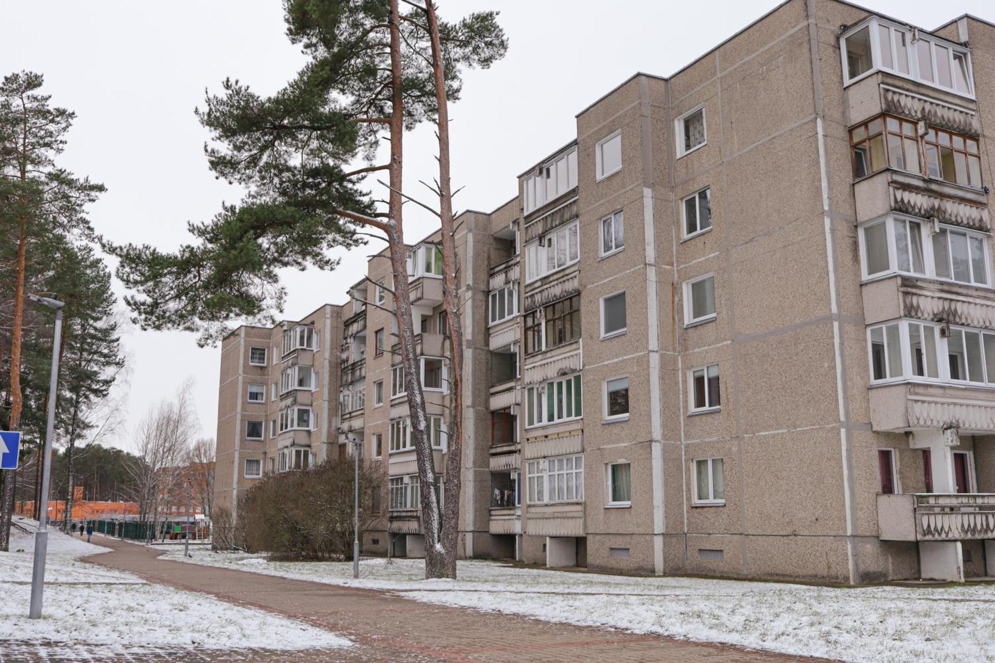 Visaginas Flat White Apartman Kültér fotó
